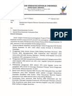 Pelaksanaan Kegiatan Bantuan Operasional Kesehatan (BOK)