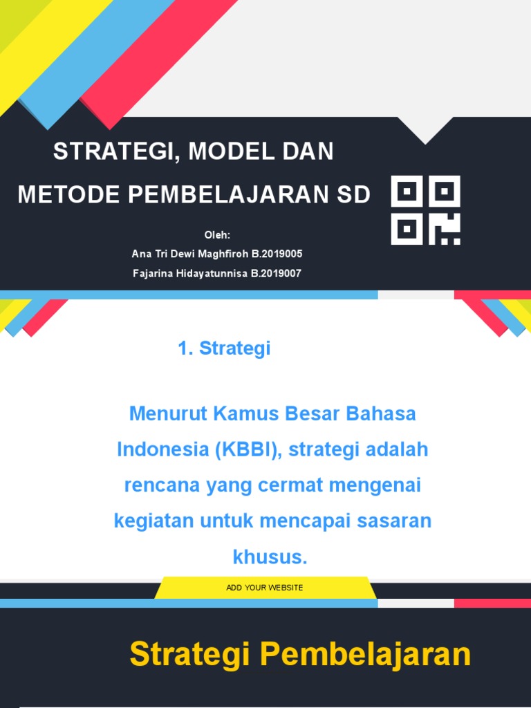 Strategi, Model-Wps New | PDF | Pengembangan Diri