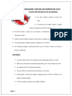 Manual de Instalacion y Uso de Los Equipos de Cctv