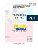 Plan de La Patria