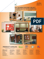 Product Catalog: Visual Display Boards For Every Project - From The Classroom To The Boardroom