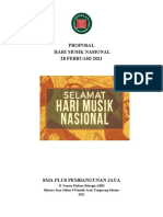 Proposal Hari Musik Nasional 2021 (Osis) - Siswa