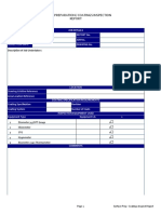 Surface Prep - Coatings Inspect Report Template