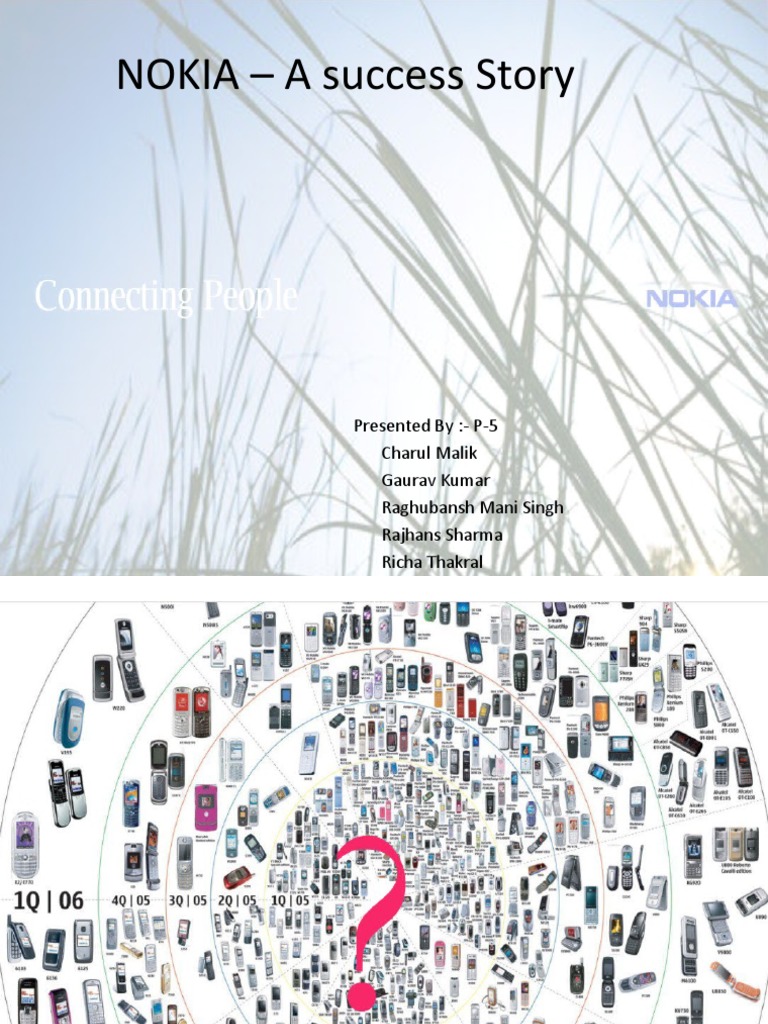 NOKIA - A Success Story: Presented By:-P-5 Charul Malik Gaurav Kumar ...