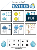 Weather Counting Activity