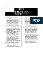 THE Scientific Method: Test 1