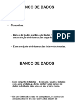 Banco de Dados