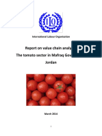 ILO Report on Tomato Value Chain in Jordan