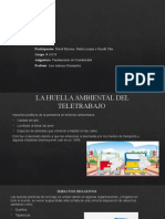 La Huella Ambiental Del Teletrabajo