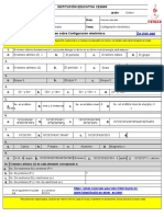 CONFIGURACIÓN ELECTRÓNICA