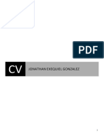 CV Jonathan Exequiel Gonzalez F