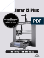 3D Printer I3 Plus: Instruction Manual
