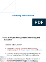 Project - PPT 6 Monitoring and Evaluation
