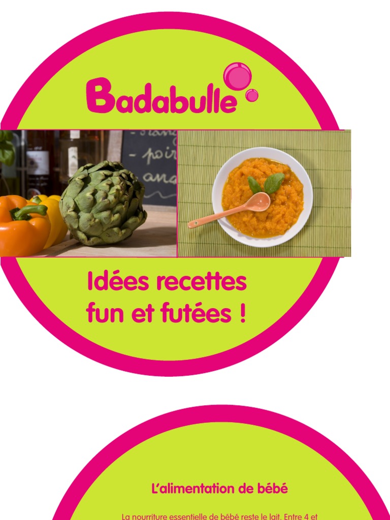 Recettes Bebestation Badabulle Legumes Plantes Comestibles