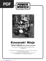 Kawasaki Ninja: Owner's Manual