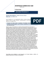 Actividad Semana 4 Gestión Empresarial