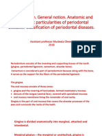 10 Periodontium - Notion.Anatomo-physiological Features.