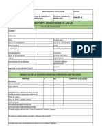 Autoreporte Condiciones de Trabajo