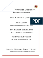 Formato para Informes 2021