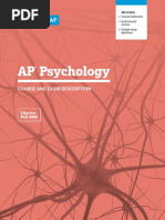 AP Psychology Course and Exam Description