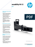 HP 3D High Reusability PA 12: Strong, Lowest Cost, 1 Quality Parts