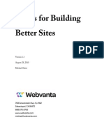 5 Tips For Building Better Sites