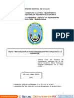 Metologia Cientifica Aplicado a La Ingenieria