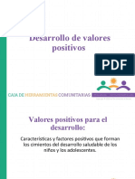 Desarrollo de Valores Positivos