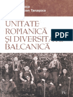 Tanasoca Anca Tanasoca Nicolae Serban Unitate Romanica Si Diversitate Balcanica 2004