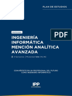 Ing. Informatica Mencion Analitica Avanzada