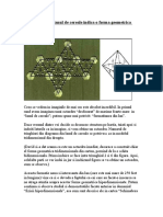 Un Nou Cerc Din Lanul de Cereale Indica o Forma Geometric A Tri Dimensional A