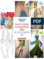 Clase de Aplicacion de Tecnicas de Ilustracion de Modas Del 02 Al 31 Marzo de 2021