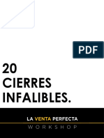 20 Cierres Infalibles Venta Perfecta Con Cris Urzua