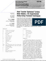 Heat Transfer Optimised Turbine