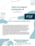 1.3 Medios de Transporte Marítimo/fluvial: Hannia Isabel Hernández Ramírez