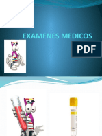 EXAMENES MEDICOS