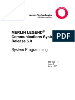 Merlin Legend Phone System Manual