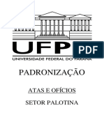 Padronização Atas e Ofícios Setor Palotina