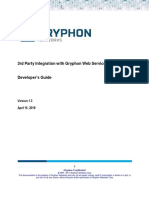 Gryphon - 3rd Party Integration Developers Guide WS 4 0 - v1.3 04162018