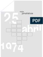 25 de Abril Portugal Textos Jornalísticos