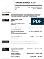 Sample CV