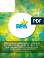Febrero 2021 - Medio Ambiente y Granos, Anexo - Red BPA - Recomendaciones