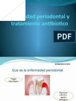 Enfermedad Periodontal y Tratamiento Antibiotico
