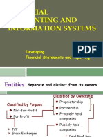 Developing Financial Statements and Reporting