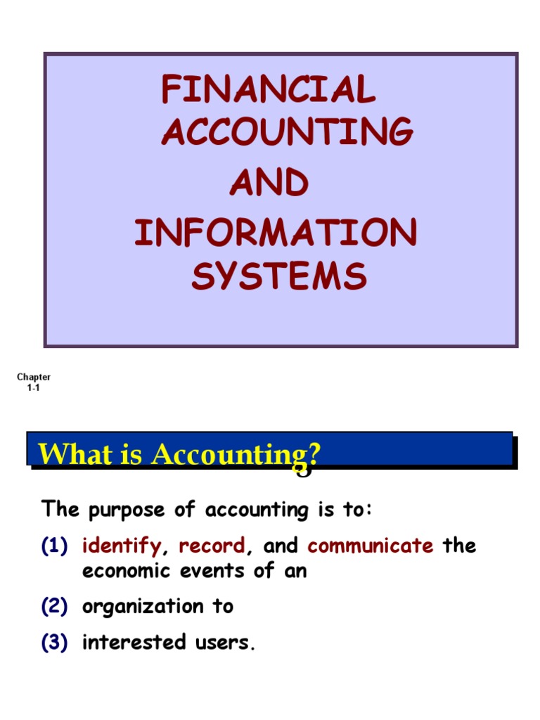 Introduction to Financial Accounting | PDF | Equity (Finance ...