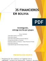 Mercados financieros en Bolivia: Bolsa, seguros, bancos, pensiones y más