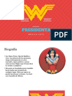 Presentación Wonder Woman