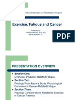 Swanson - Jelowicki - Exercise Fatigue and Cancer