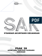 PSAK 28 Akuntansi Kontrak Asuransi Kerugian