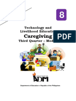 Caregiving: Technology and Livelihood Education Third Quarter - Module 1